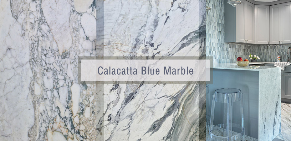 Calacatta-blauer Marmor