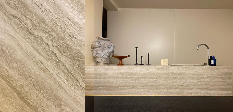 Italian Silver Travertine