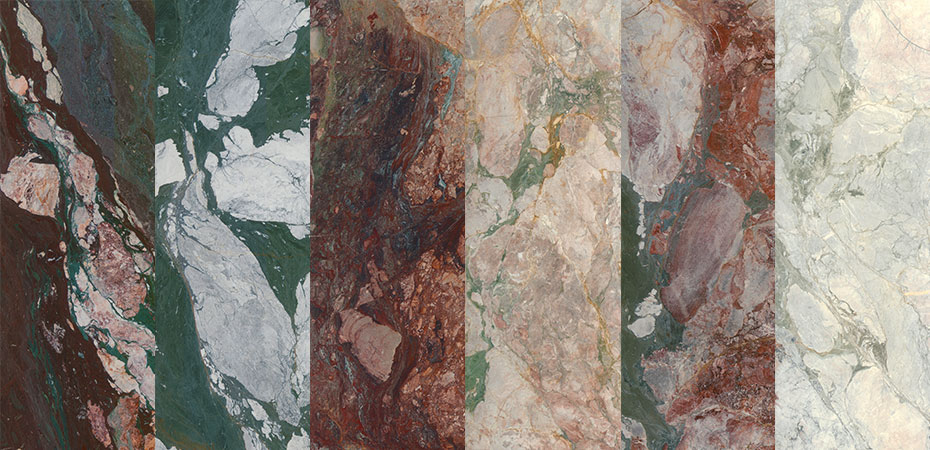 Four Seasons Green Marble series