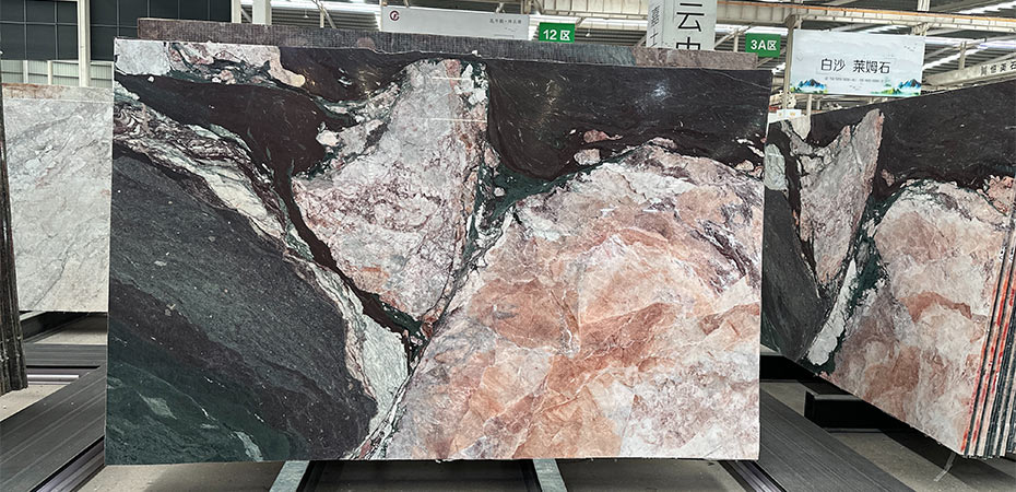 Four Seasons Green Marble slabs
