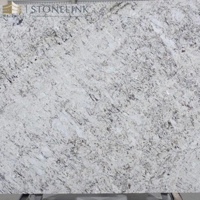 Glacier white granite slab