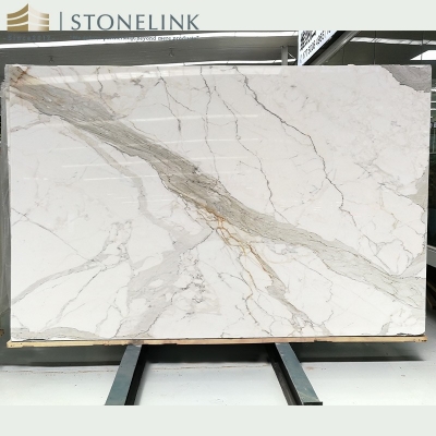 Calacatta gold marble slab