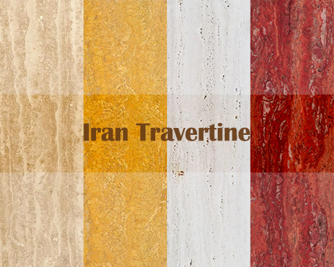 Iran, ein berühmter Steinursprung - Travertin-Serie